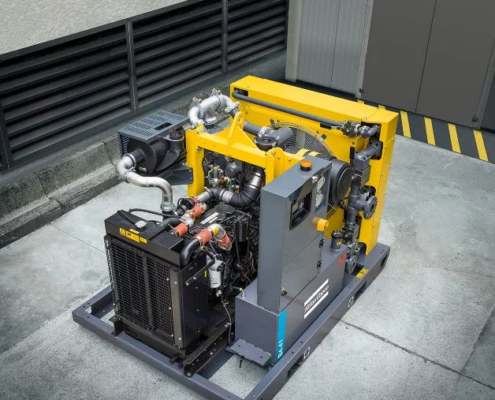 Booster-compressor