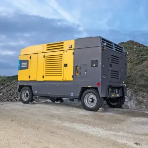 کمپرسور هوای دیزل پرتابل بزرگ اطلس کوپکو DrillAir - High Flow - TwinAir